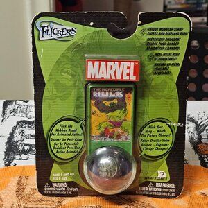 Marvel Flickers Incredible Hulk Collectible Metal Ring #7 Series 1 2004